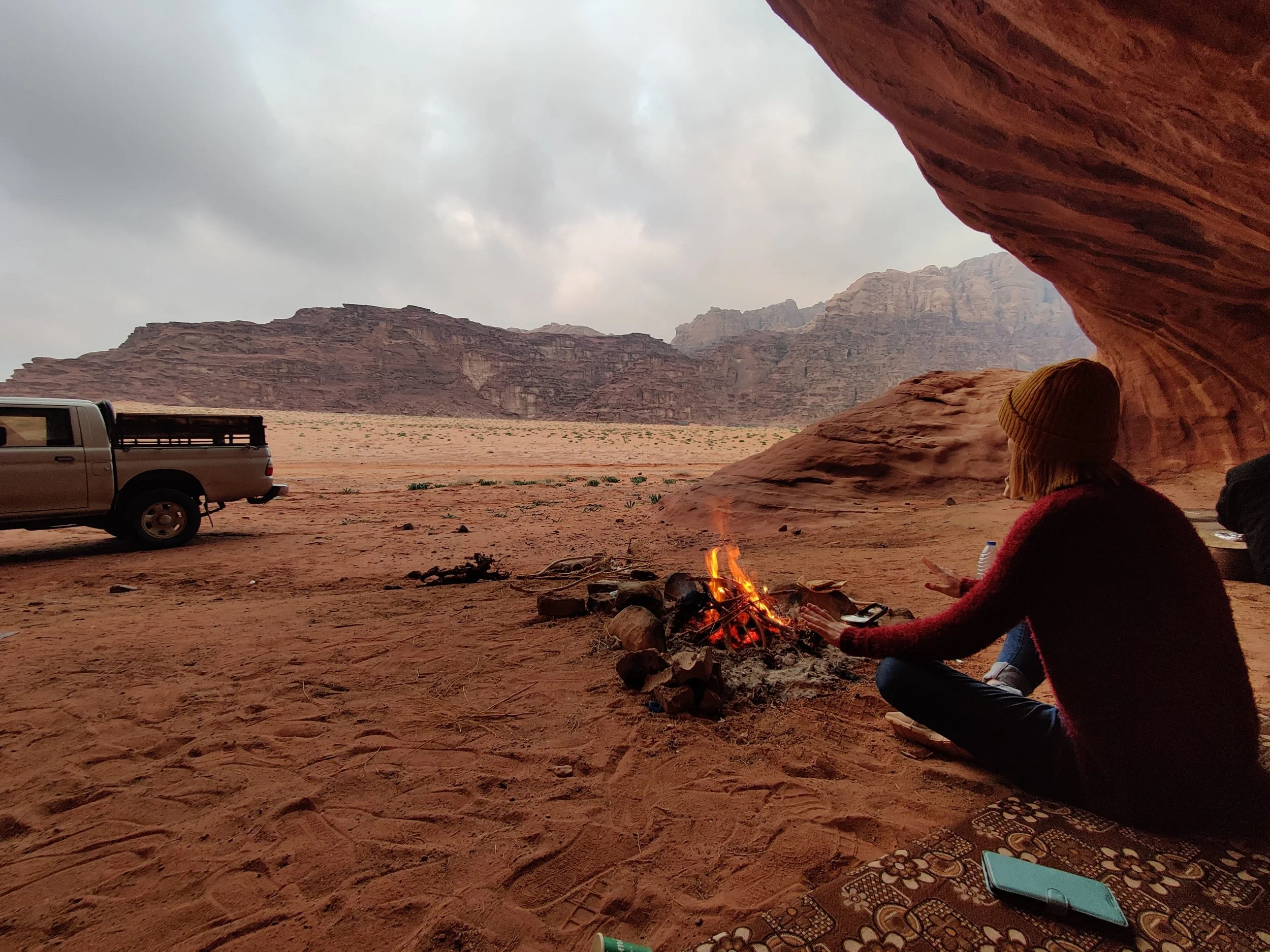 Wadi Rum Stars at Night